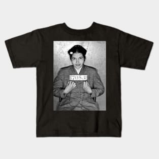 Rosa Parks Mugshot Kids T-Shirt